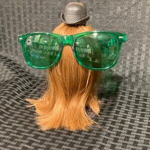 RainbowOPTX Unisex Sunglasses: Renewal Green